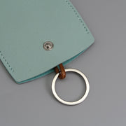 Pull-out Personalized Ladies Car Key Bag Portable Large Capacity Storage Key Cover, Color: Light Pink