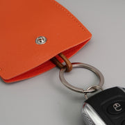 Pull-out Personalized Ladies Car Key Bag Portable Large Capacity Storage Key Cover, Color: Light Pink