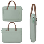 13 -13.3 Inch Oxford Cloth Laptop Bag Crossbody Carrying Case Briefcase(Gray)