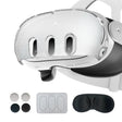 For Meta Quest 3 PC Protective Shell, Style: 7 In 1 (Glitter Transparent) - VR Accessories by PMC TechLife | Online Shopping South Africa | PMC TechLife