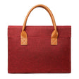 13.3 Inch Oxford Cloth Lightweight Portable Laptop Bag With PU Handle(Red) - 13.3 inch by PMC TechLife | Online Shopping South Africa | PMC TechLife | Buy Now Pay Later Mobicred
