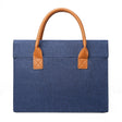 13.3 Inch Oxford Cloth Lightweight Portable Laptop Bag With PU Handle(Blue) - 13.3 inch by PMC TechLife | Online Shopping South Africa | PMC TechLife | Buy Now Pay Later Mobicred