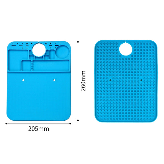 20x26cm Mobile Phone Repair Microscope Silicone Insulation Work Mat