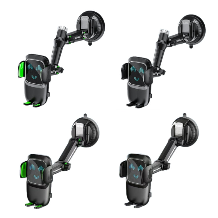 Car Windscreen Dashboard Suction Cup Phone Holder, Color: Regular Black