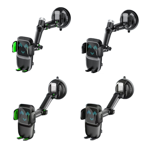 Car Windscreen Dashboard Suction Cup Phone Holder, Color: Regular Black