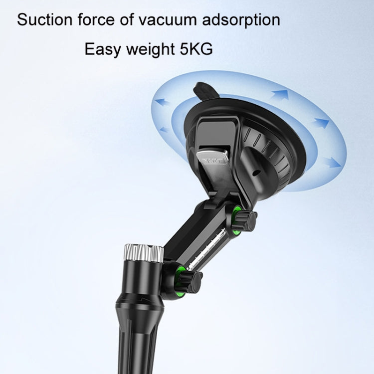 Car Windscreen Dashboard Suction Cup Phone Holder, Color: Regular Black