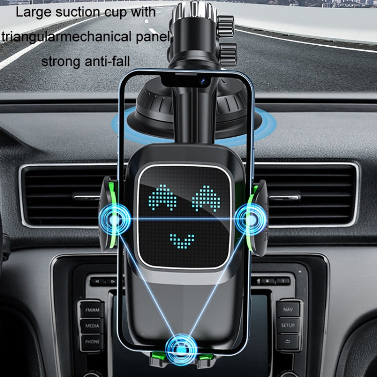 Car Windscreen Dashboard Suction Cup Phone Holder, Color: Regular Black