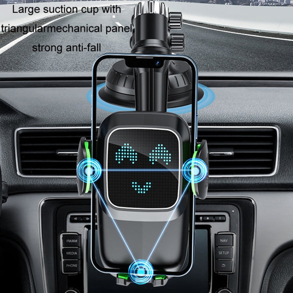Car Windscreen Dashboard Suction Cup Phone Holder, Color: Regular Black