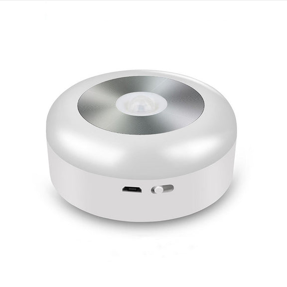 Smart Sensor Night Light Infrared Sensor Corridor Aisle Light, Spec: Charging Model(Warm White)