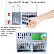 Double Door Large Home Indoor Automatic Mouse Trap Cage Catch Mouse Trap