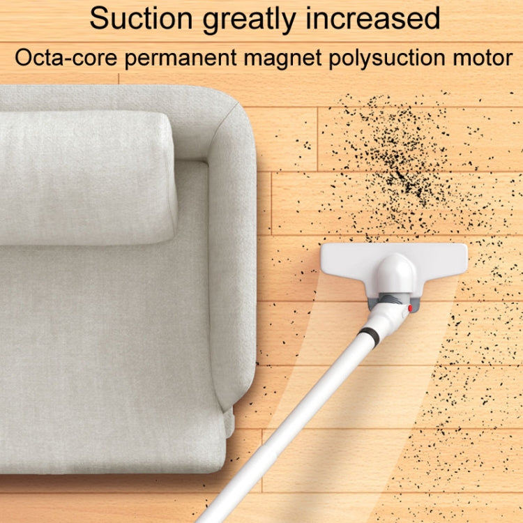 Handheld Household Vacuum Cleaner Car Small Powerful Dust Extractor, Model: Wireless Top Configuration