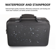 For PS5 Slim Game Console EVA Storage Bag Handbag Carrying Case(1900 Black)