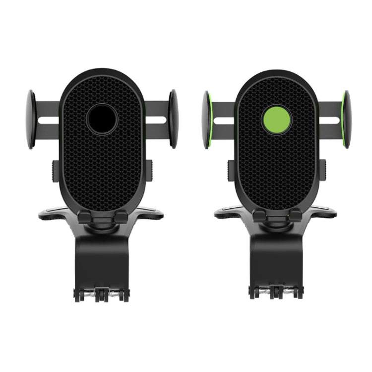 Car Dashboard Chuck Navigation Bracket Parking Number Plate(Green)