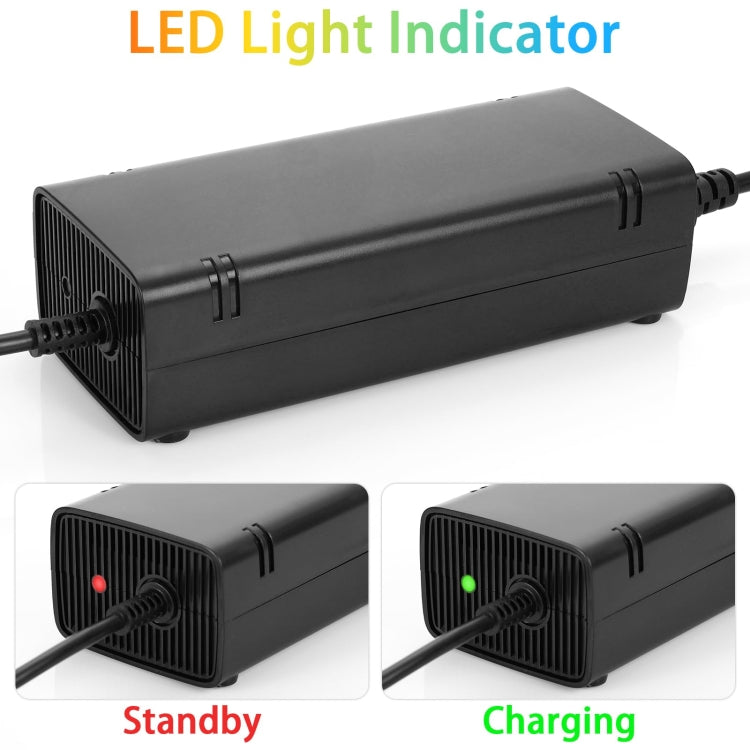 For Microsoft Xbox 360 E Console Power Supply Charger 135W 100-240V 2A AC Adapter(UK Plug)