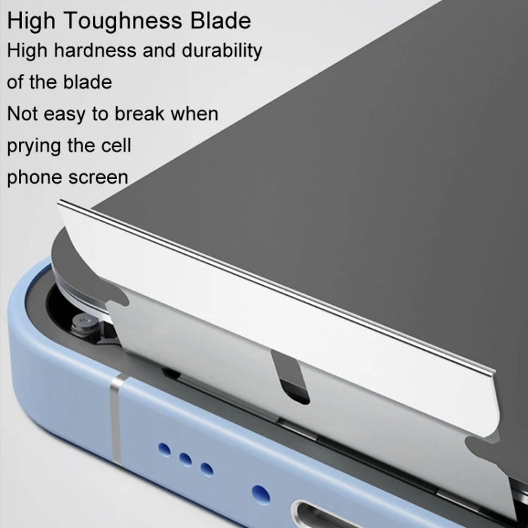 100pcs /Pack MECHANIC Screen Repair Small Blade Ultra-thin High Toughness Carbon Steel Sharp Edge