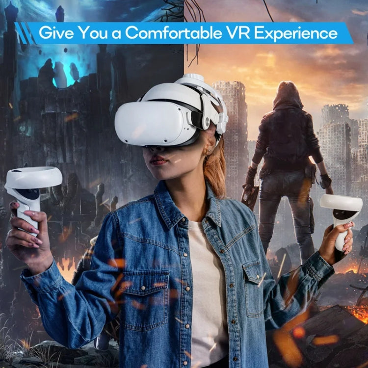 DEVASO VR Glasses Retractable Adjustable Headband Accessories For Meta Quest 3S / Meta Quest 3 / Meta Quest 2 / Meta Quest Pro / Pico 4 / Pico 4 Pro(Black)