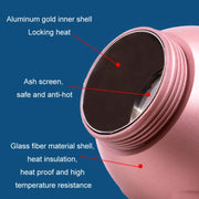 Portable Moxibustion Box Waist Abdomen Moxibustion Equipment(Pink)