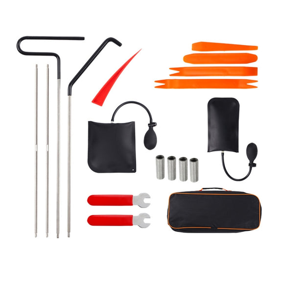 Car Audio Repair Disassembly Auxiliary Emergency Tool Kit, Color: Orange 18pcs/set