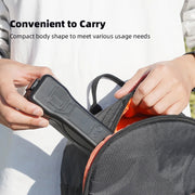 For DJI OSMO POCKET 3 BRDRC Water-resistant Storage Box Protective Shell  With Lanyard(Black)