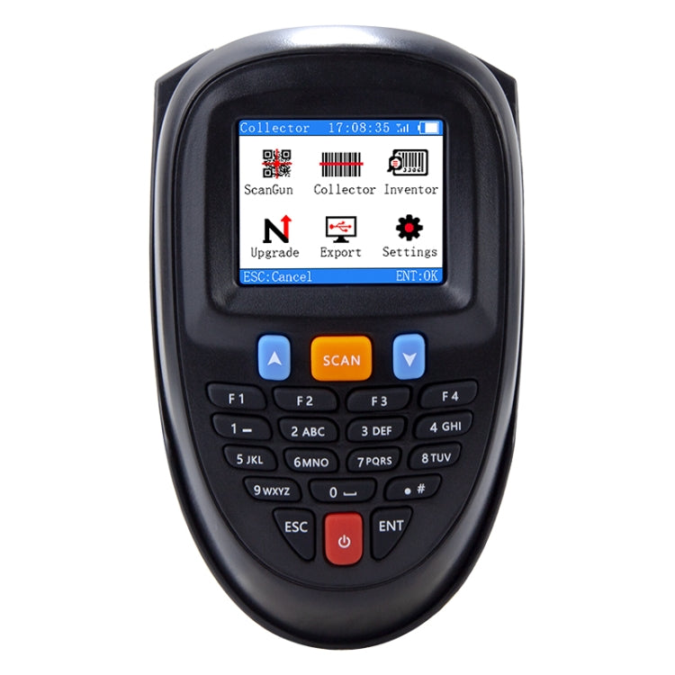 NEWSCAN 1D Laser  Wireless Barcode Reader Scanner Data Collector With 2.2-Inch LCD Screen