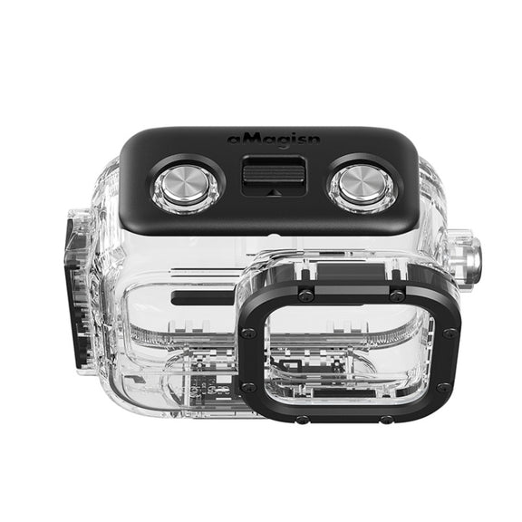 For Insta360 Ace aMagisn Horizontal and Vertical Shooting Dive Shell 60m Water-resistant Shell Accessories