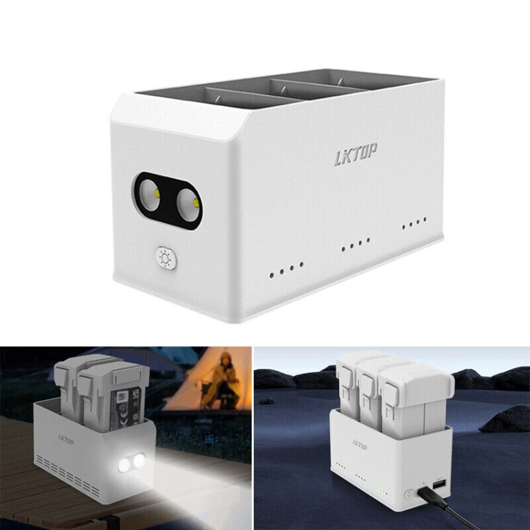 For DJI Mini 4 Pro / Mini 3 Pro Drone LKTOP 37W Two Way Charging Hub