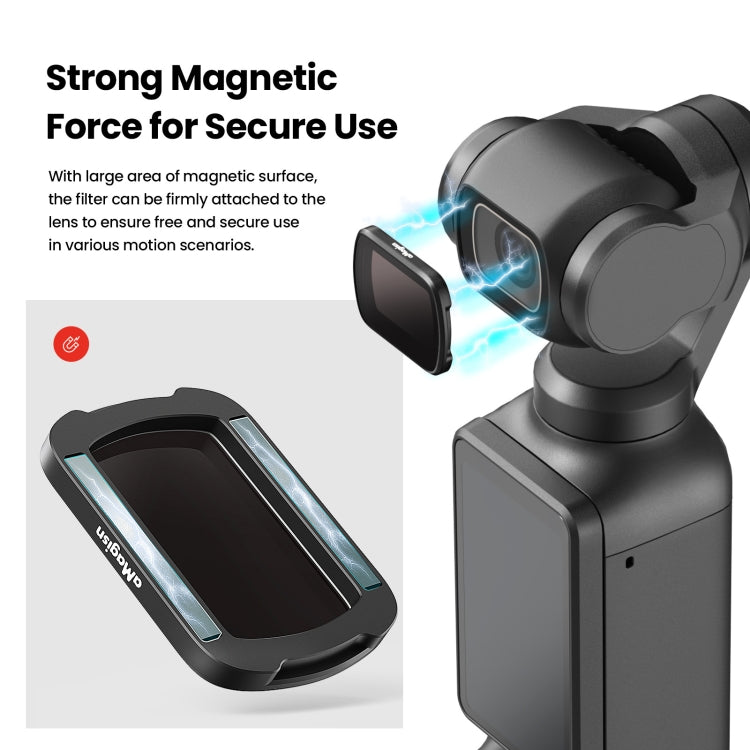 For DJI Osmo Pocket 3 aMagisn HD Double Sided Coated Filters Sports Camera Protective Goggles, Style: CPL