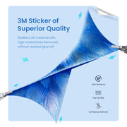 For Insta360 Ace Pro aMagisn Body Sticker Sports Camera Accessories(Feather)