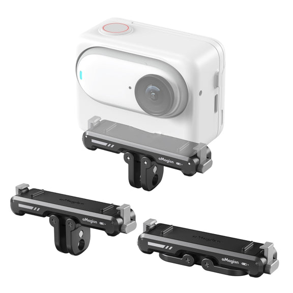 For Insta360 GO 3 / 3S aMagisn Magnetic Fast Disassembly Bottom Seat Bracket Sports Camera Accessories