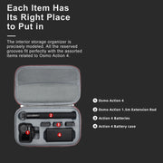 For DJI Osmo Action 4 aMagisn Medium Storage Pack Protection Movement Camera Accessories