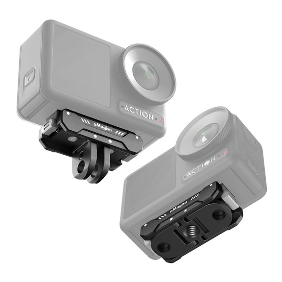 For DJI Osmo Action 4 / 3 aMagisn Magnetic Fast Disassembly Motion Camera Accessories