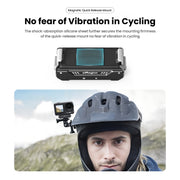 For DJI Osmo Action 4 / 3 aMagisn Magnetic Fast Disassembly Motion Camera Accessories