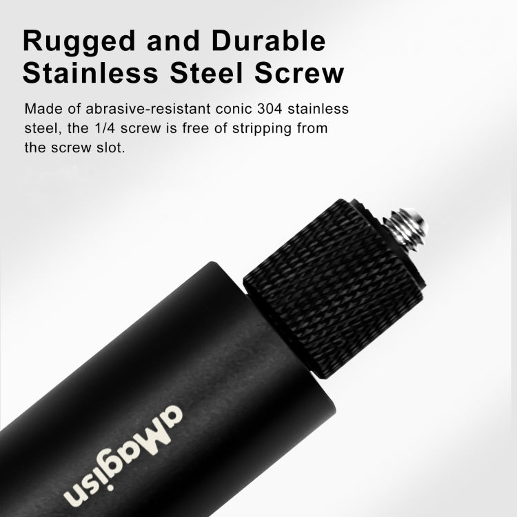 aMagisn 70cm Invisible Straight Pull Selfie Stick Sports Camera Accessories, Specification: Single Rod