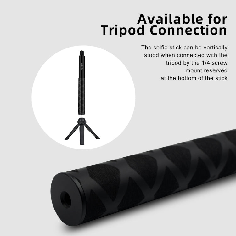 aMagisn 70cm Invisible Straight Pull Selfie Stick Sports Camera Accessories, Specification: Single Rod