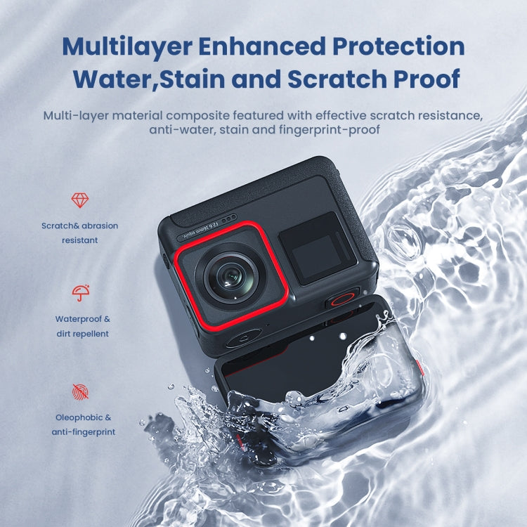 3 In 1 For Insta360 ACE aMagisn Tempered Film Protective Stickers Sports Camera Accessories