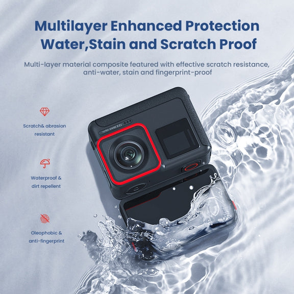 3 In 1 For Insta360 ACE aMagisn Tempered Film Protective Stickers Sports Camera Accessories