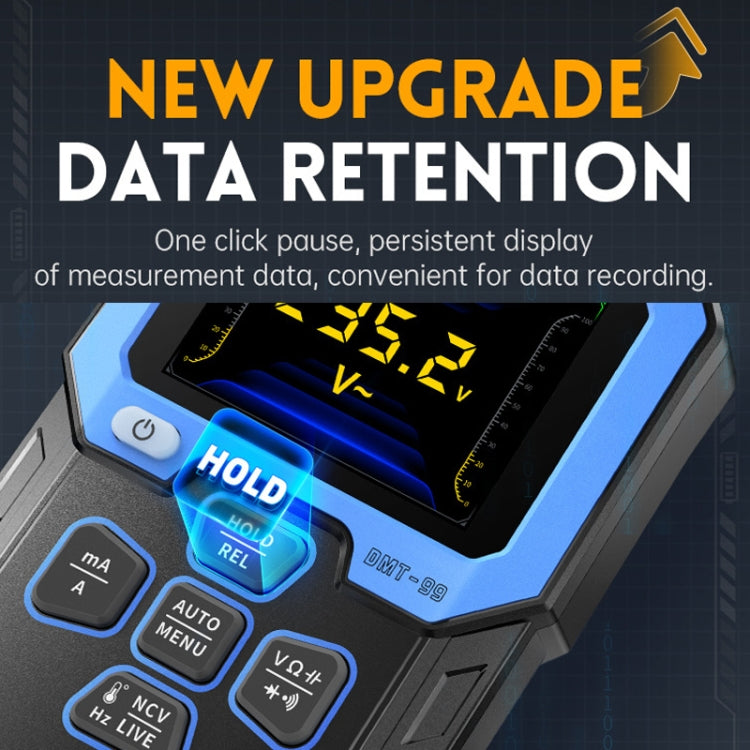 FNIRSI Fully Automatic Digital Display High Precision Intelligent Multimeter(DMT-99)