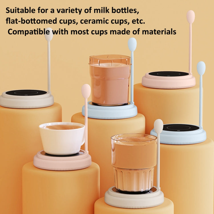 10000rpm/min Magnetic Levitation Electric Coffee Stirrer Milk Shaker Red Wine Decanter(Sky Blue)