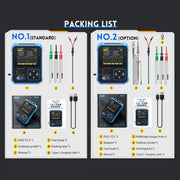 FNIRSI 3 In 1 Handheld Digital Oscilloscope LCR Transistor Tester, Specification: Standard