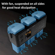 For DJI Air 3 Smart Flight Battery LKTOP 200W 3-Channel Charging Manager