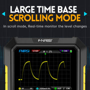FNIRSI 2 In 1 Small Handheld Fluorescence Digital Dual-Channel Oscilloscope, US Plug(Blue)