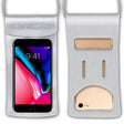 TPU Transparent Touch Screen Phone 30m Waterproof Bag Outdoor Rafting Phone Case(Silver) - Waterproof Bag by GUANGTU | Online Shopping South Africa | PMC TechLife | Buy Now Pay Later Mobicred