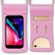 TPU Transparent Touch Screen Phone 30m Waterproof Bag Outdoor Rafting Phone Case(Rose Gold) - Waterproof Bag by GUANGTU | Online Shopping South Africa | PMC TechLife | Buy Now Pay Later Mobicred
