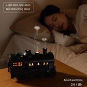 300ml Small Train Essential Oil Diffuser Humidifier With Remote Control EU Plug