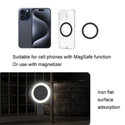 Cell Phone Magnetic Fill Light Portable Photo Pocket Lamp(White)