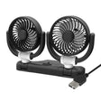 SUITU Car Foldable Cooling Fan Automobile Summer Temperature Reduction Fan, Model: Dual 5V USB Energized - free shipping - PMC TechLife - Order now!