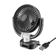 SUITU Car Foldable Cooling Fan Automobile Summer Temperature Reduction Fan, Model: Single 5V USB Energized