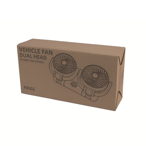 SUITU Car Foldable Cooling Fan Automobile Summer Temperature Reduction Fan, Model: Single 5V USB Energized