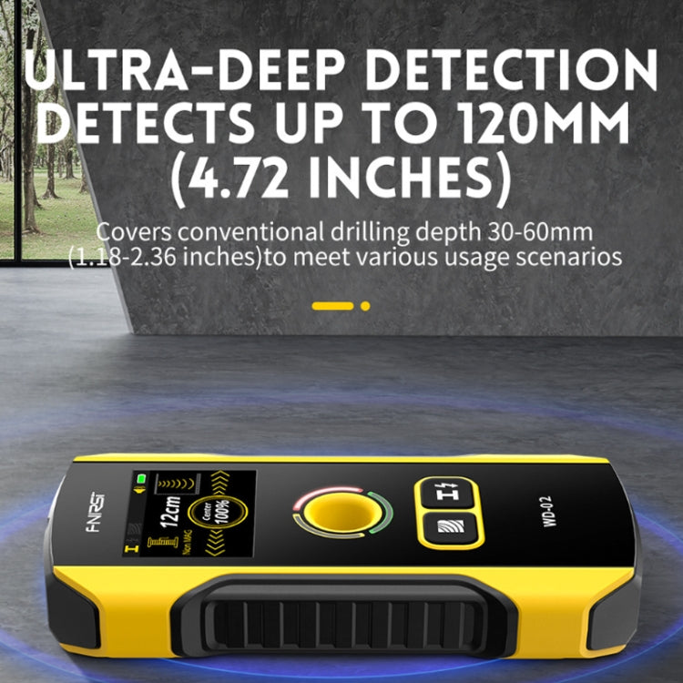FNIRSI Multifunctional Wall Wire And Metal Rebar Detector(WD-02)