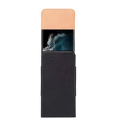 4.7 Inch  Men Vertical Mobile Phone Waist Bag Litchi Pattern Back Clip Buckle Belt Leather Case